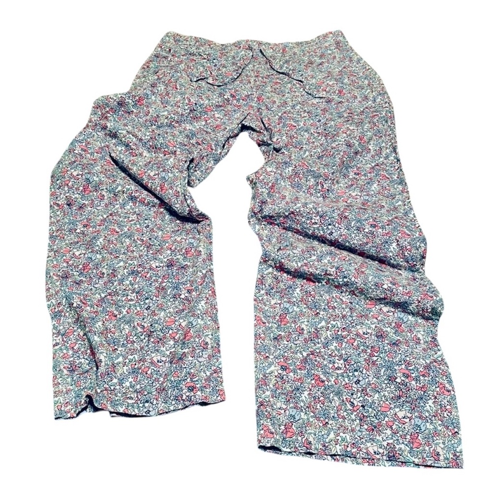 GAP - Floral - Pajama - Pants - Lounge - Flowy - Multicolor - Boho - Pjs - M